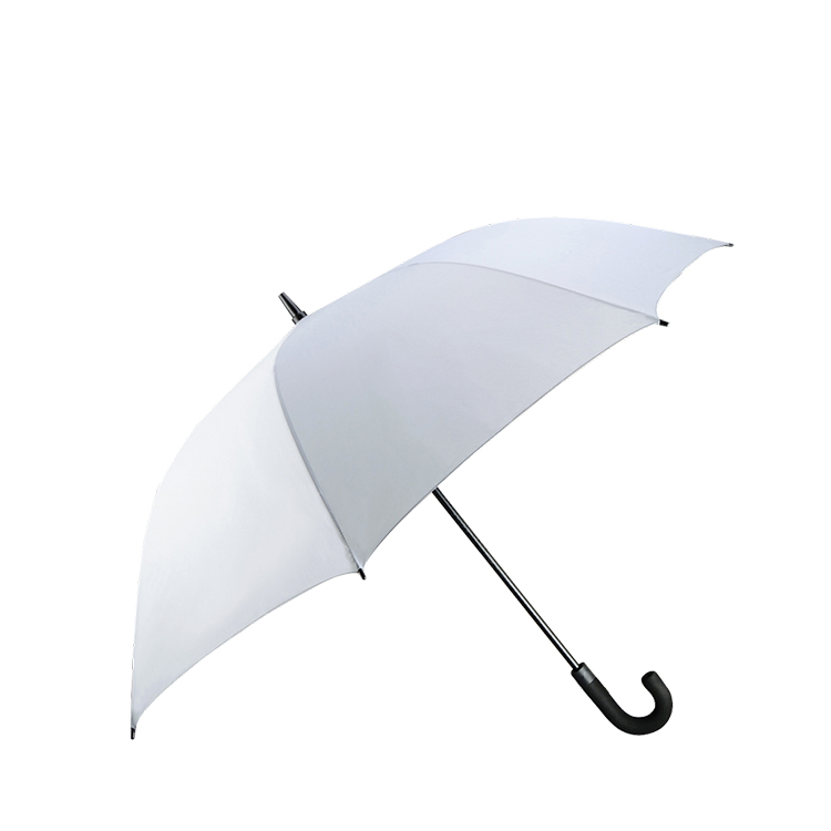 Parapluie en tissu imperméable de qualité couleur argent durable pour hôtel